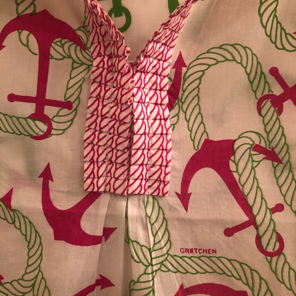 Gretchen Scott Anchors Tunic Shift Dress - XS - Picture 4 of 5